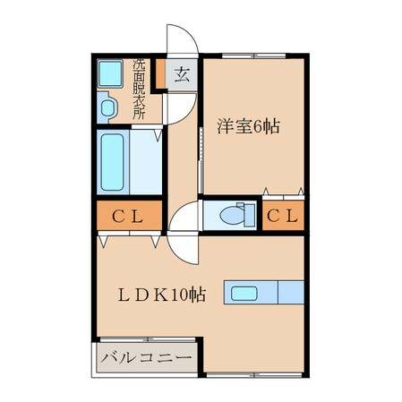 ボヌール（寿）の物件間取画像